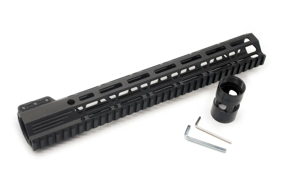 Tactical Black 13 5 Inch Clamping M Lok Picatinny Rail Handguard For tactical-black-13-5-inch-clamping-m-lok-picatinny-rail-handguard-for