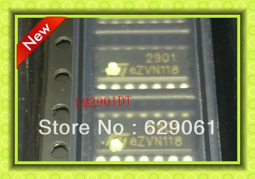 LM2901DT SOP-14 Quad дифференциальный компаратор новый ST импортный | Электроника