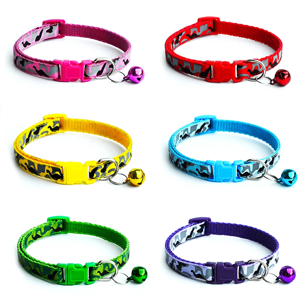 

Cat Collar With Bell Puppy Collars For Cat Kitten Chihuahua Cat Collar For Cats Small Dog Safe Pet Collar Leash Lead Pet Product
