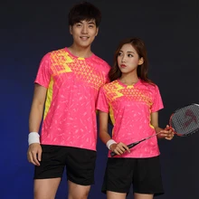 Теннис Одежда наборы Для женщин/Для мужчин, настольный теннис наборы, Quick dry спортивной одежды, спортивные наборы для бадминтона 1835