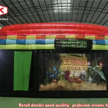 Коммерческая цифровая печать надувная палатка индивидуальная для рекламы или снаружи вечерние шоу