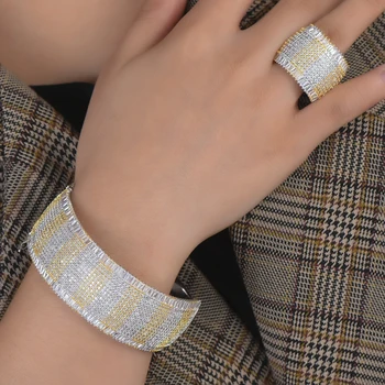 

missvikki New Fashion Handmade Charms Bracelets Bangles Woman Luxury Bridal Wedding Engagement Accessories Cubic Zirconia