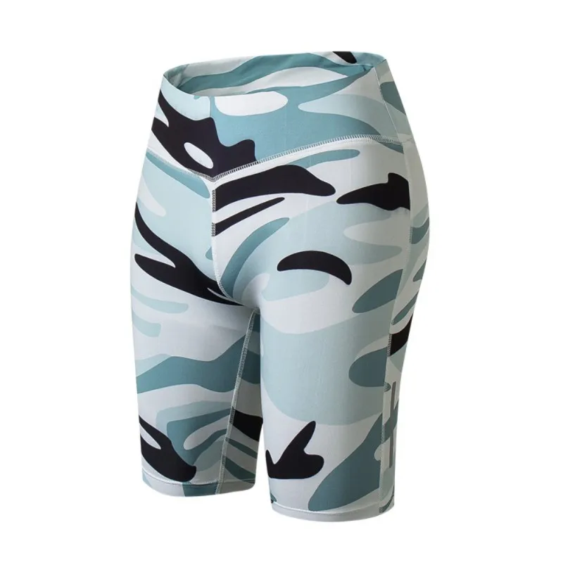 New Women\'s Soft Night Reflective Shorts Sportswear Breathing Short