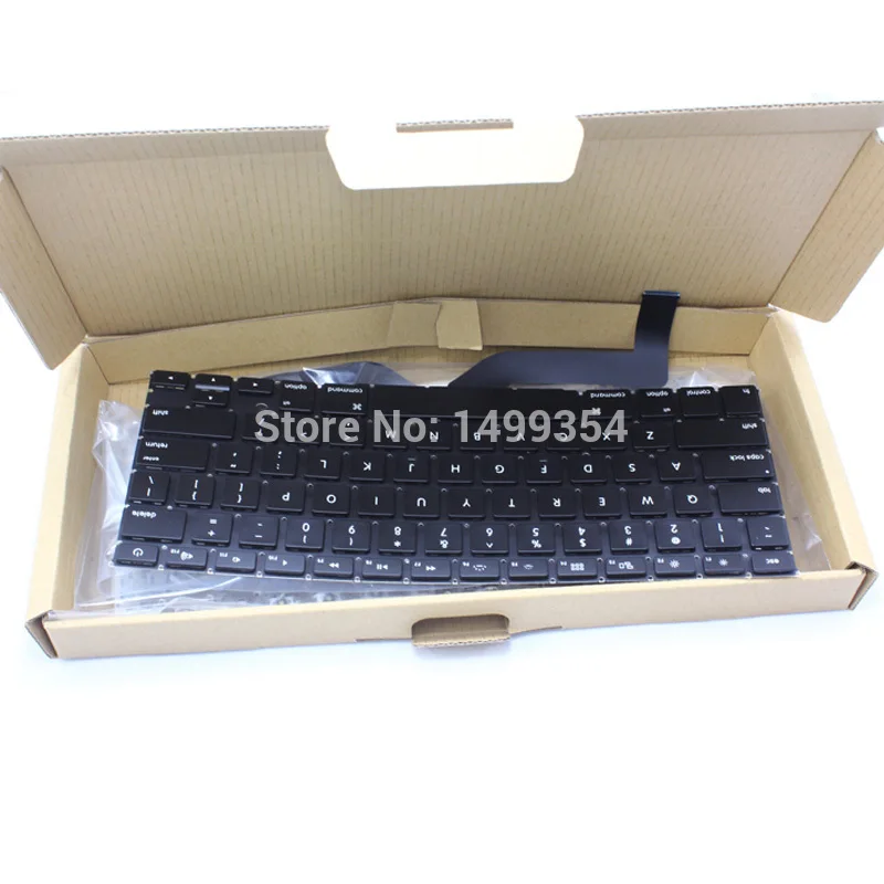 5 шт новая A1398 тайская клавиатура для Apple Macbook Pro 15 ''Retina Стандартная замена 2012