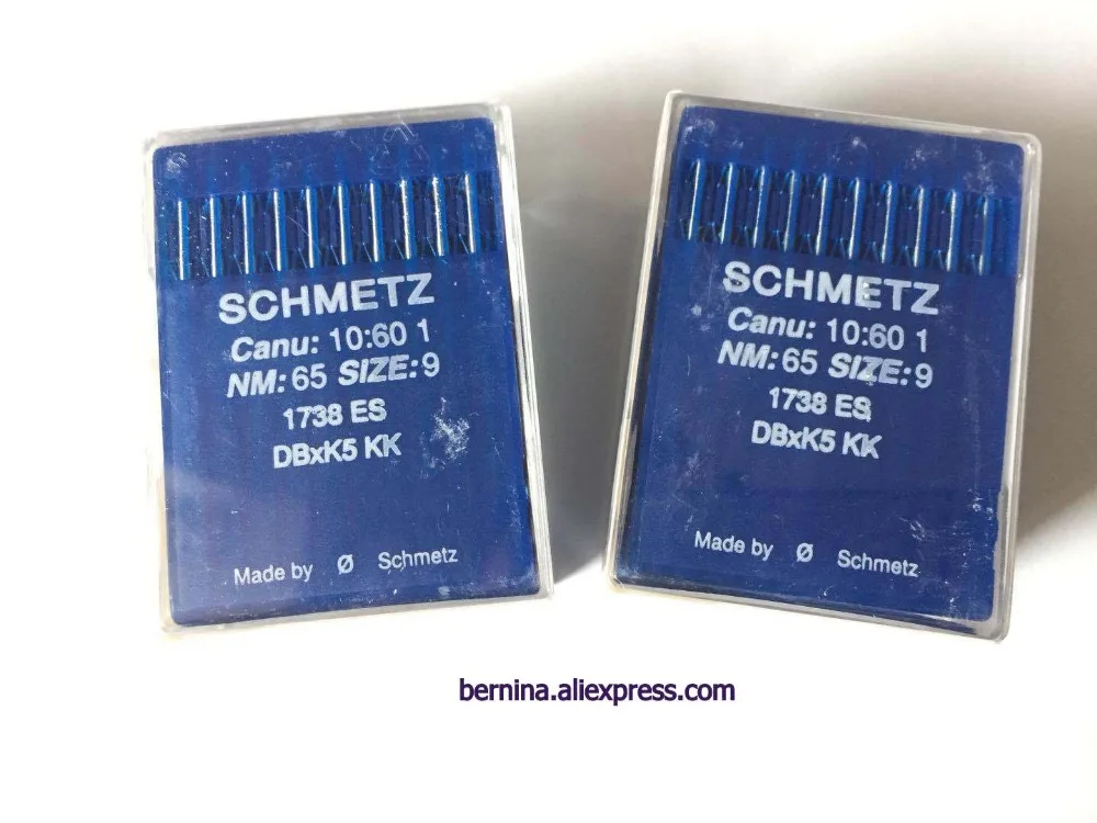 10 SCHMETZ DBXK5 1738 SES SUK Размер#9#11#12#14#16 иглы для вышивальной машины для TAJIMA, SWF toyada Happy barudan zsk melco