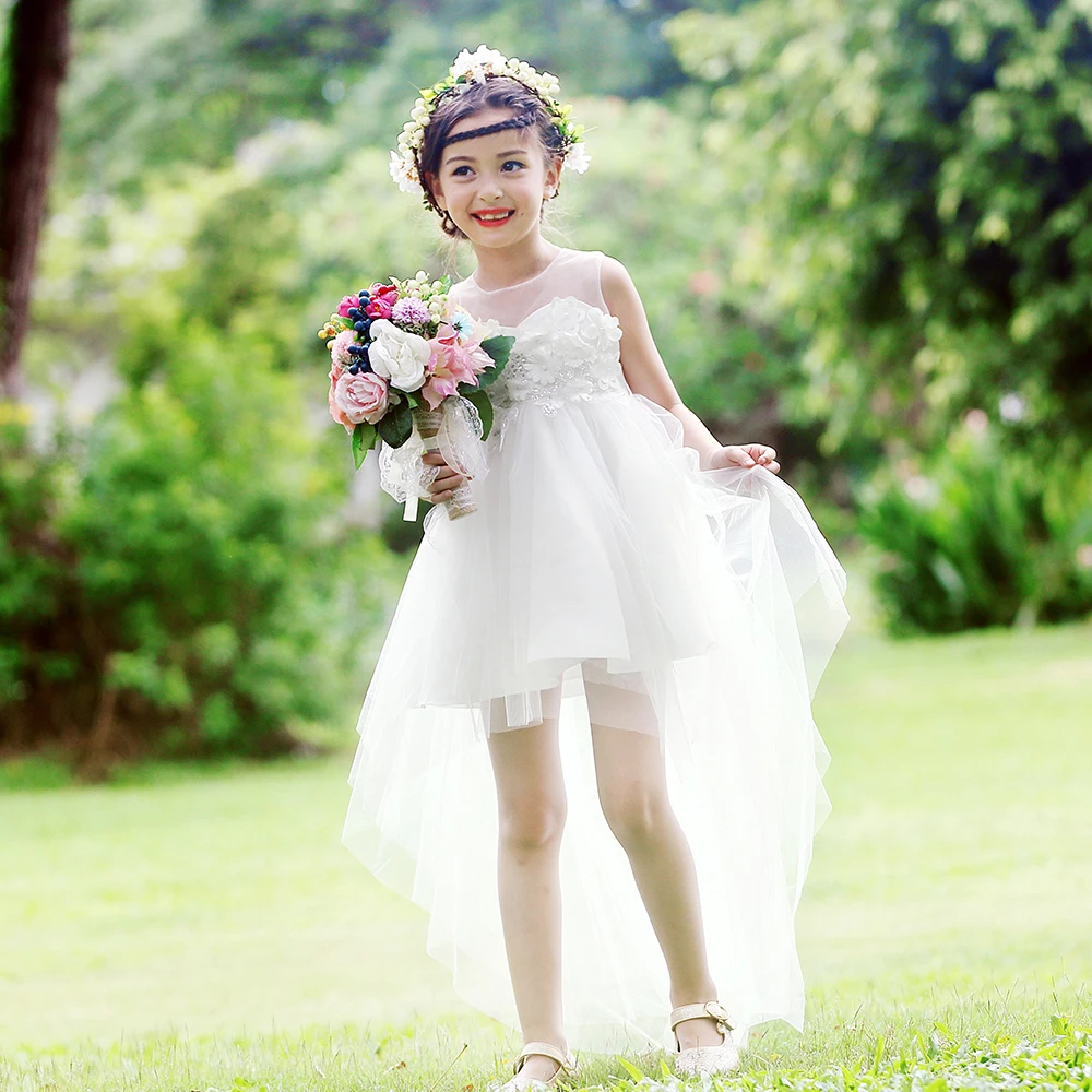 Real photos Hot Sale Flower Girl font b Dresses b font pegeant font b dresses b