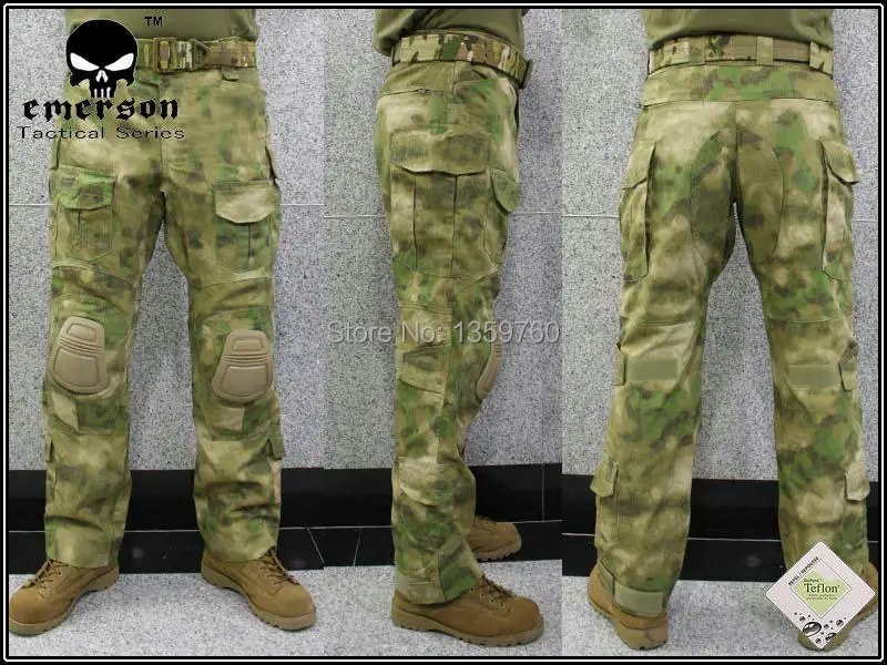 EMERSON G3 боевые брюки страйкбол тактические брюки с пусковой площадки набор(AT-ACS FG) EM7030