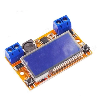 

3A DC-DC DC Adjustable Step-Down Power Module / LCD / Current and Voltage Meter Dual Display