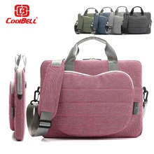 2017 Fashion Brand Laptop Bag 15.6 13.3 11.6 inch Notebook Computer Messenger Bag Shoulder Bag Women Men Crossbody Bookbag Case
