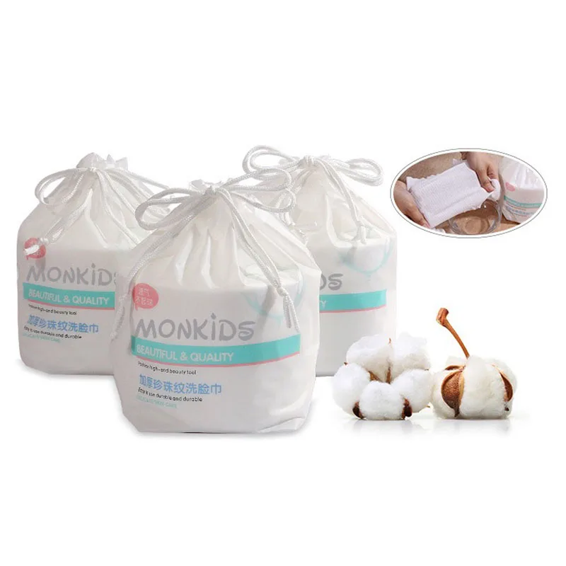 

Disposable Face Wash 100% cotton towel Economical and practical volumes cotton pads Travel，versatile, portable，cosmetic.