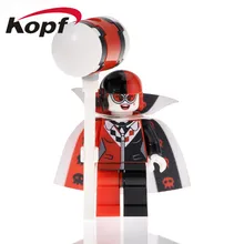 50 шт. кубики супер героев Харли Квинн Капитан Бумеранг Pocka-Dot человек Hawkgril строительные блоки для детей подарок игрушки XH 775
