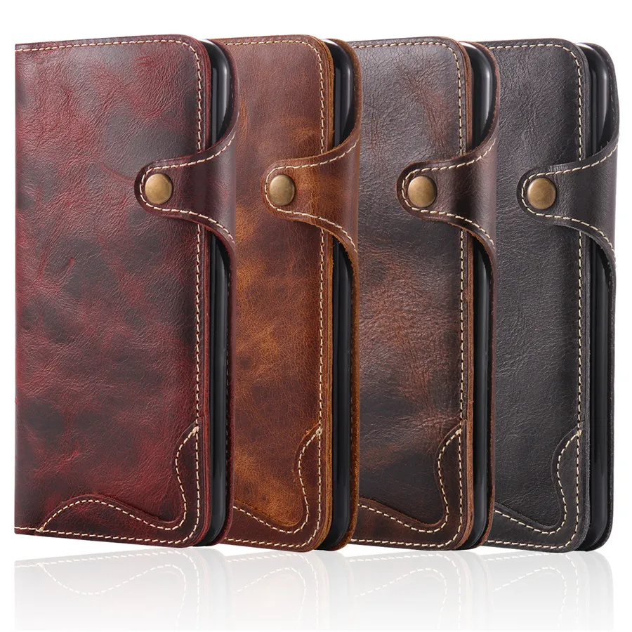 baratas Para iPhone 7 Caso Luxo Mobile Phone Case Capa de Couro Da Aleta Vintage Estilo Carteira Com Slot Para Cartão para o iphone 7 Plus Phone casos