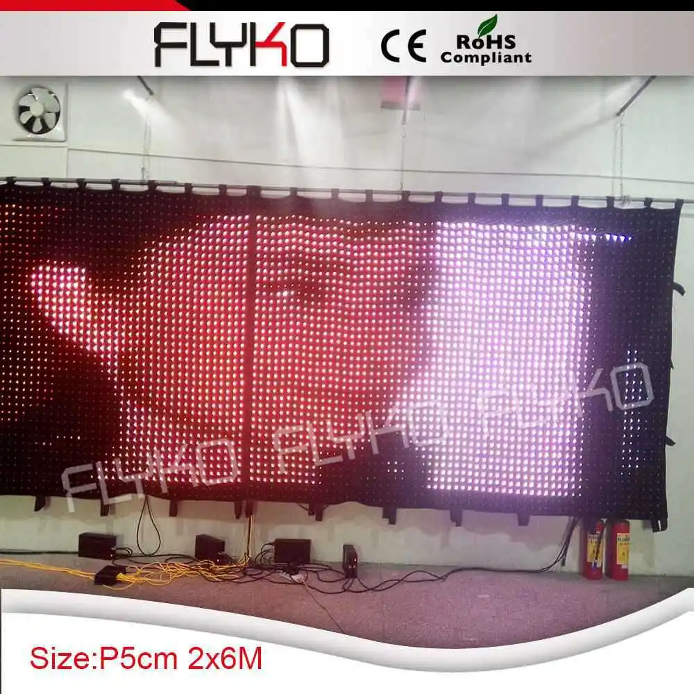 rgb fireproof led wedding stage backdrop decoration | Лампы и освещение