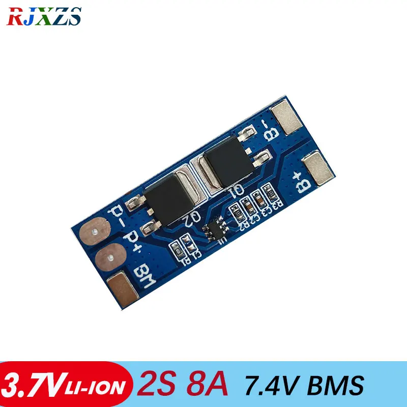 Защитная плата для аккумуляторов 2S 8A Li Ion 7 4 v 8 V 18650 BMS PCM 10A Пиковая сила тока|bms