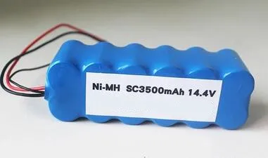 Бесплатная доставка 14 4 v 3500mah SC Ni-MH nimh аккумулятор для подметальной машины