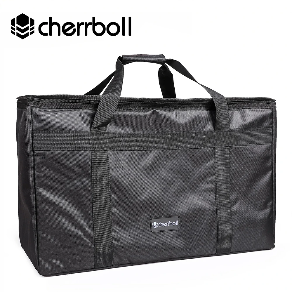 Cherrboll очень большой размер льда пакет для всех сезонов многоразовые продуктовые хозяйственные коробки сумки большой ящик-охладитель для пищевых продуктов сумки(35*29*58 см