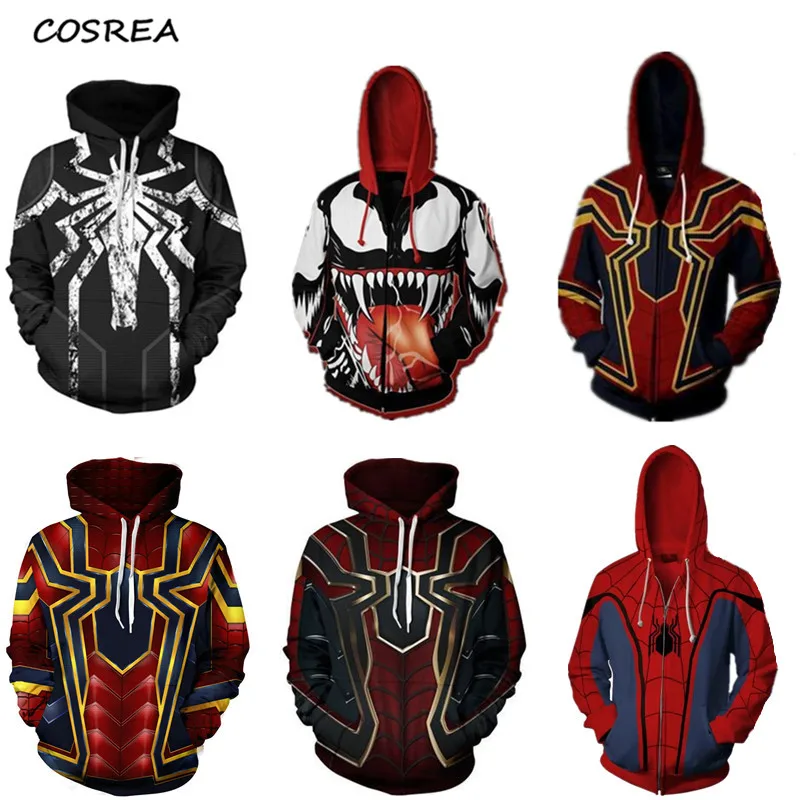 iron spiderman sweater