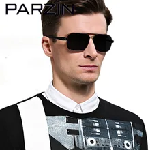 PARZIN мужские поляризованные солнцезащитные очки, мужские солнцезащитные очки, УФ-очки, очки для вождения, Oculos De Sol Masculino, чехол 8001