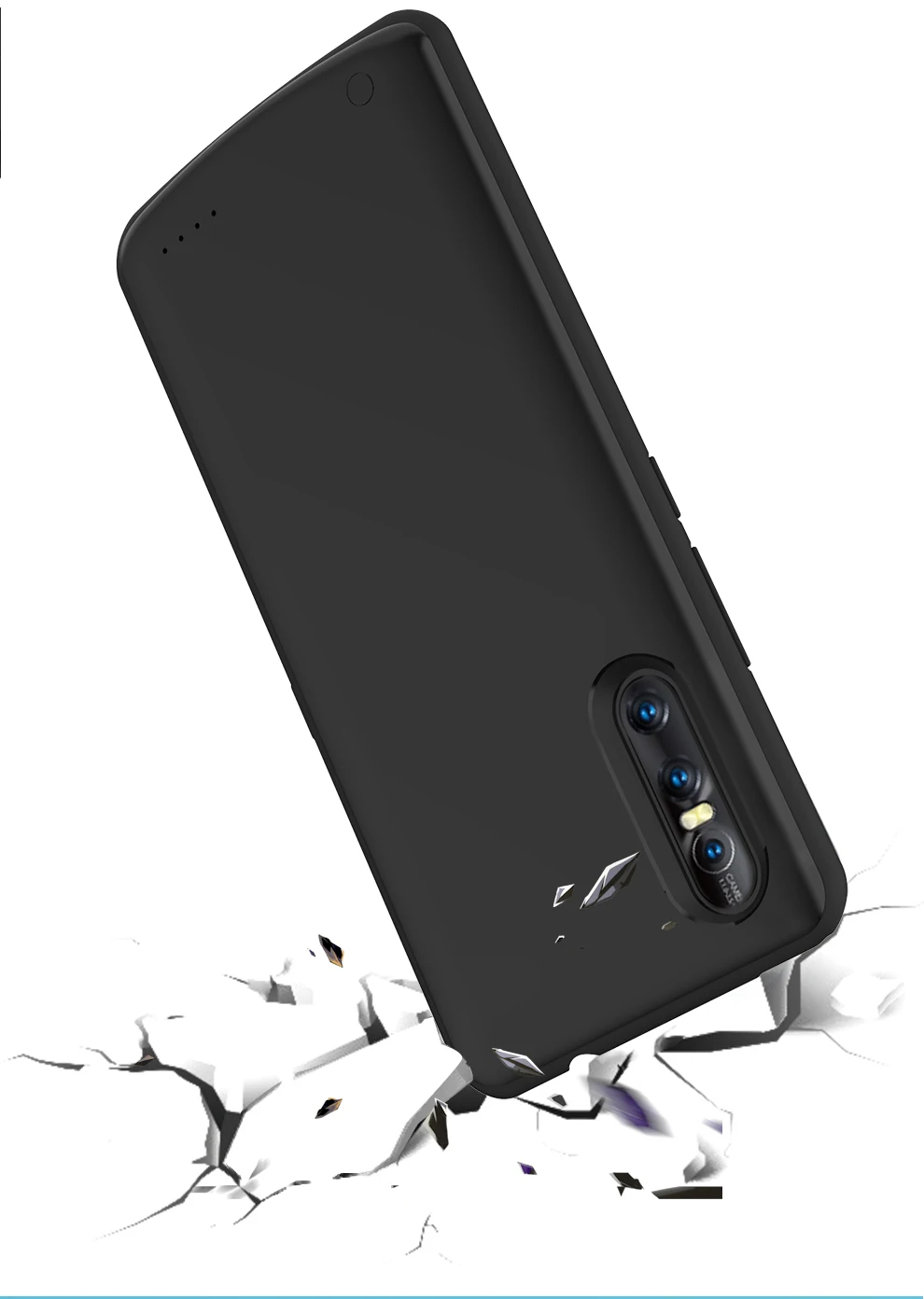 Высококачественный чехол с внешним аккумулятором на 6500 мА · ч для VIVO X27|Чехлы