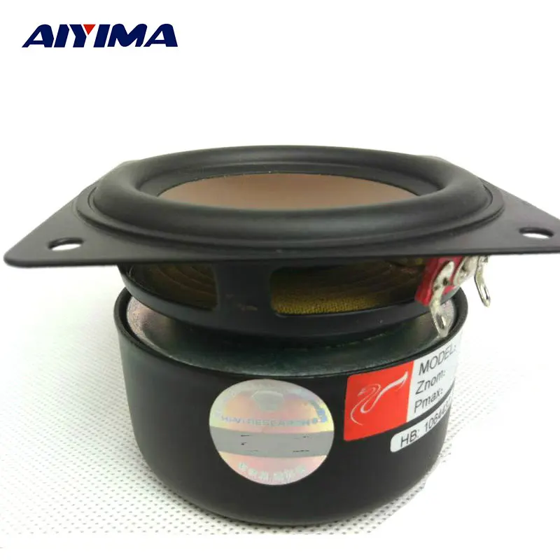 

AIYIMA 3inch 8ohm 30W Full Range Speaker HIFI Home Theater Audio Speaker Unit Enthusiast DIY Stereo Loudspeakers Accessories