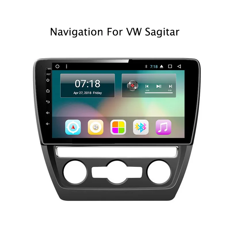 NaviTopia 2G RAM 32G ROM Android 7 1/8 1 автомобилей мультимедиа аудио для VW Sagitar 2012-2018 gps навигация