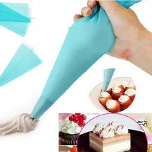 100 шт./лот, 31 см Высокое Качество Силиконовые Многоразовые Крем Кондитерские Обледенение Сумка Кондитерский Мешок Торт Украшение Инструмент