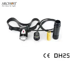 ARCHON DH25 WH31 фары CREE xm-l U2 угги Подводное плавание фонарик фар на 26650