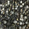 DIY-tachuelas metálicas redondas de 5mm, hierro latón antiguo, fijación por calor, diamantes de imitación metálicos, camisetas y ropa para uso en transferencia de calor, 500 Uds. ► Foto 1/6