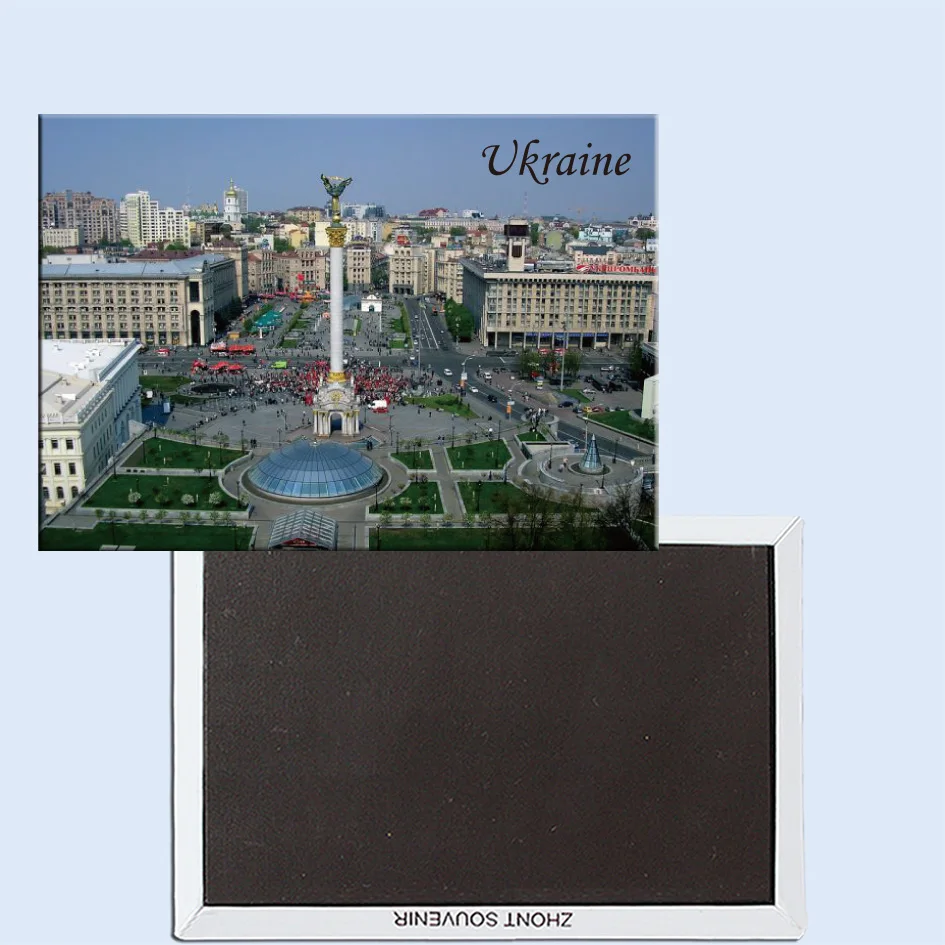 Красивый город в Украине магнит на холодильник|city caps|magnet chessciti field |