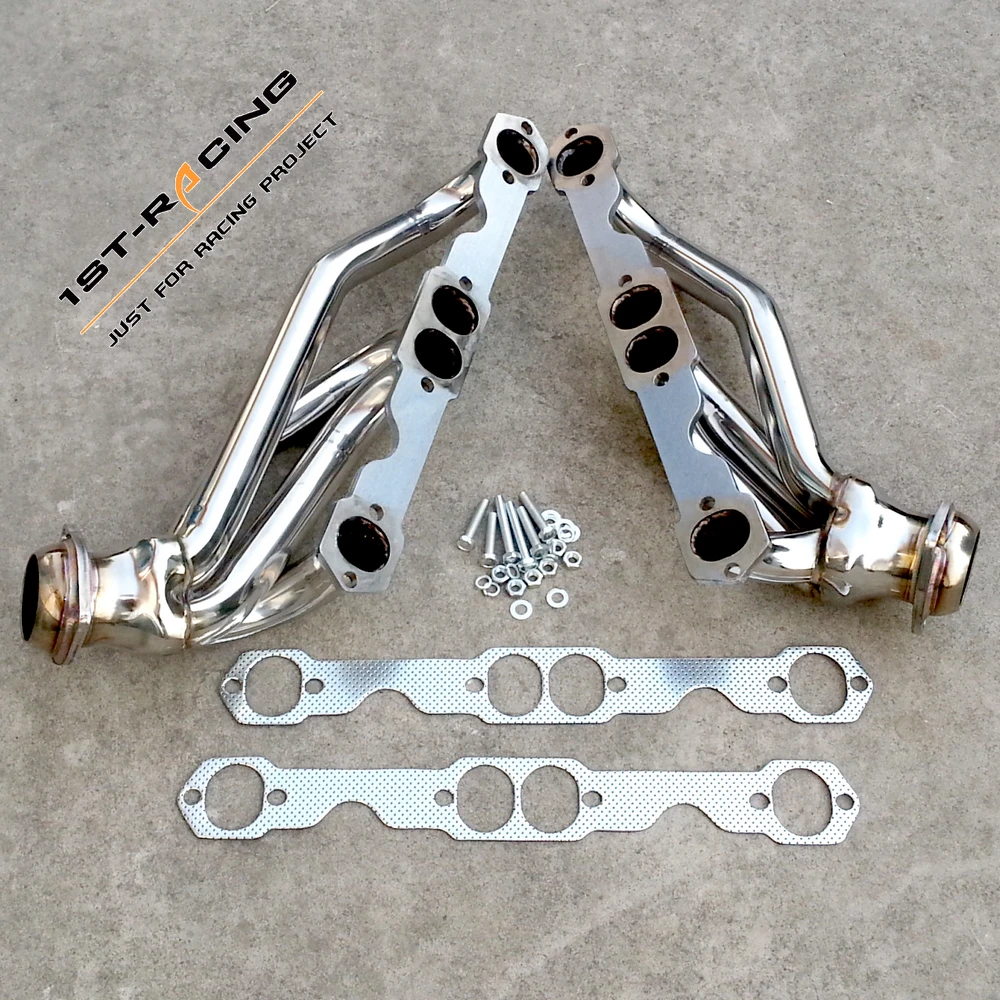 Выпускной коллектор из нержавеющей стали для двигателей 88 97 Chevy Truck & SUV Headers 5.0L