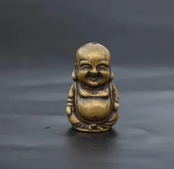 

Collection archaize brass Maitreya Buddha small statue