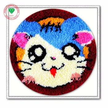 

Needlework Carpet embroidery Latch hook rug kits Patchwork Stitch threads Cross-stitch embroidery cushion Knitting needles Cat
