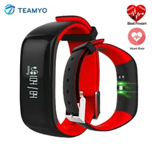 Teamyo P1 Smart Band Watches Blood Pressure Heart Rate Monitor Smart-Watch Fitness Bracelet IP67 Pedometer Activity Tracker