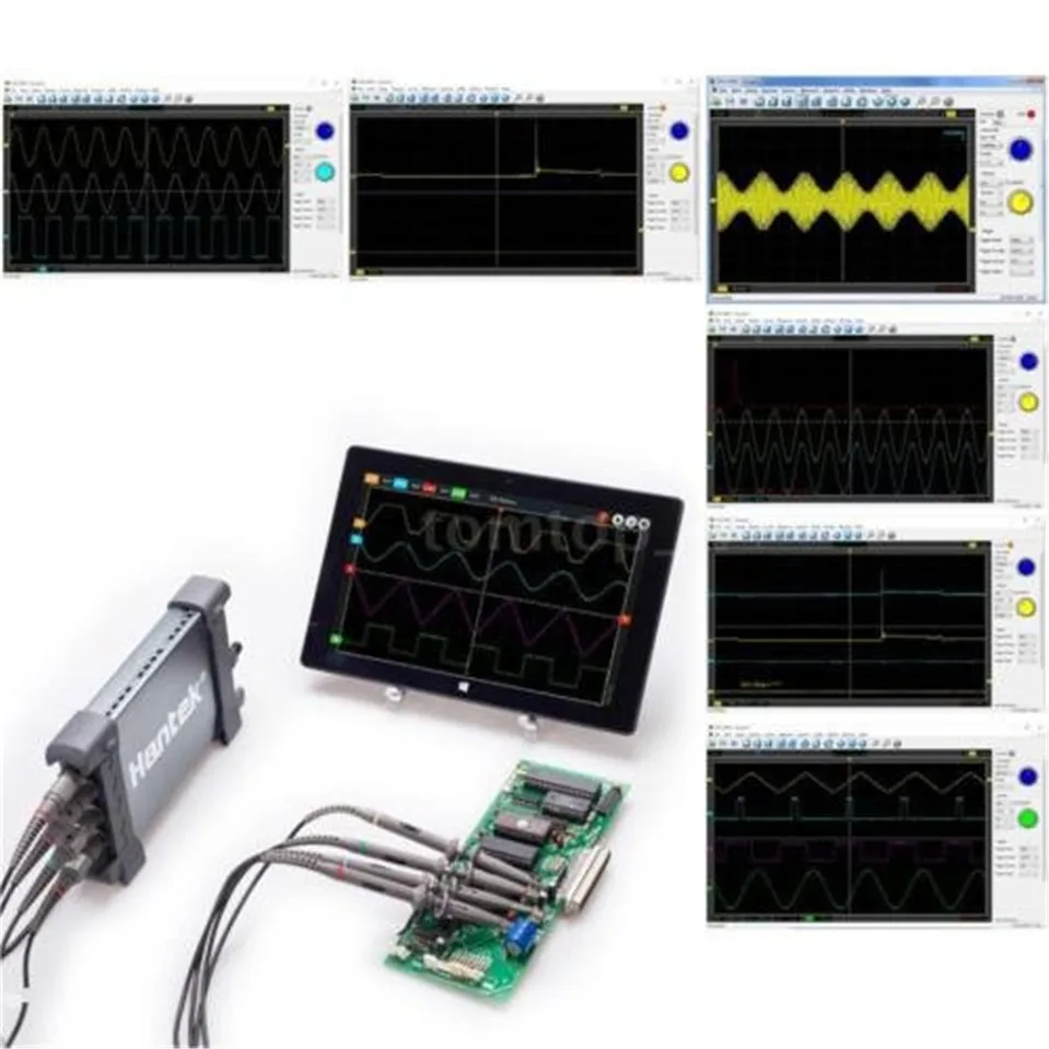 Hantek 6074BE(серия Комплект I) 4CH 70 MHZ стандарт оснащен более 80 типами автомобильной функции измерения