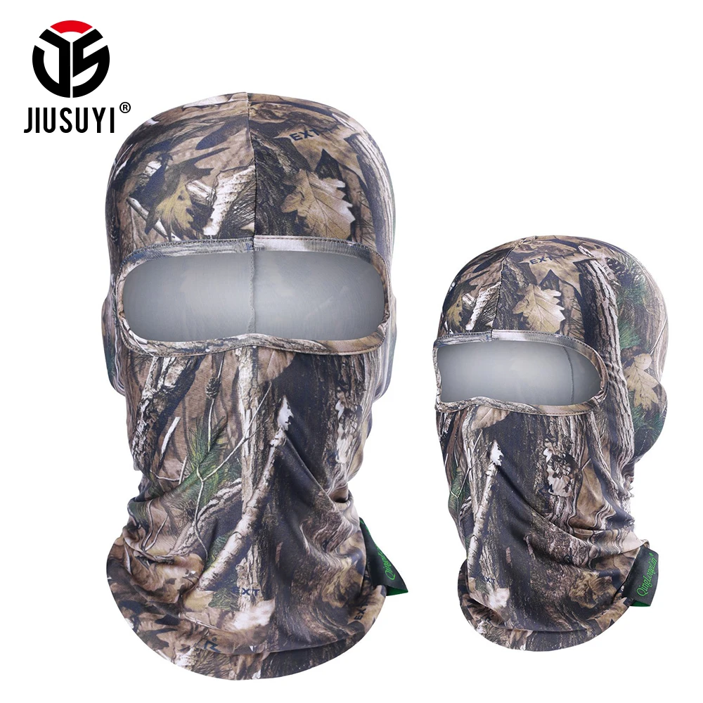 

Quick Drying Windproof Balaclava Realtree Camouflage Bionic Tactical Airsoft Bicycle Skiing Windproof Warmer Hats Full Face Mask