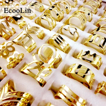 

50pcs Mix Style Zinc Alloy Band Finger Tattoo Ring Toe Rings For Women Men Wholesale Jewelry Ring Bulks Lots LB129