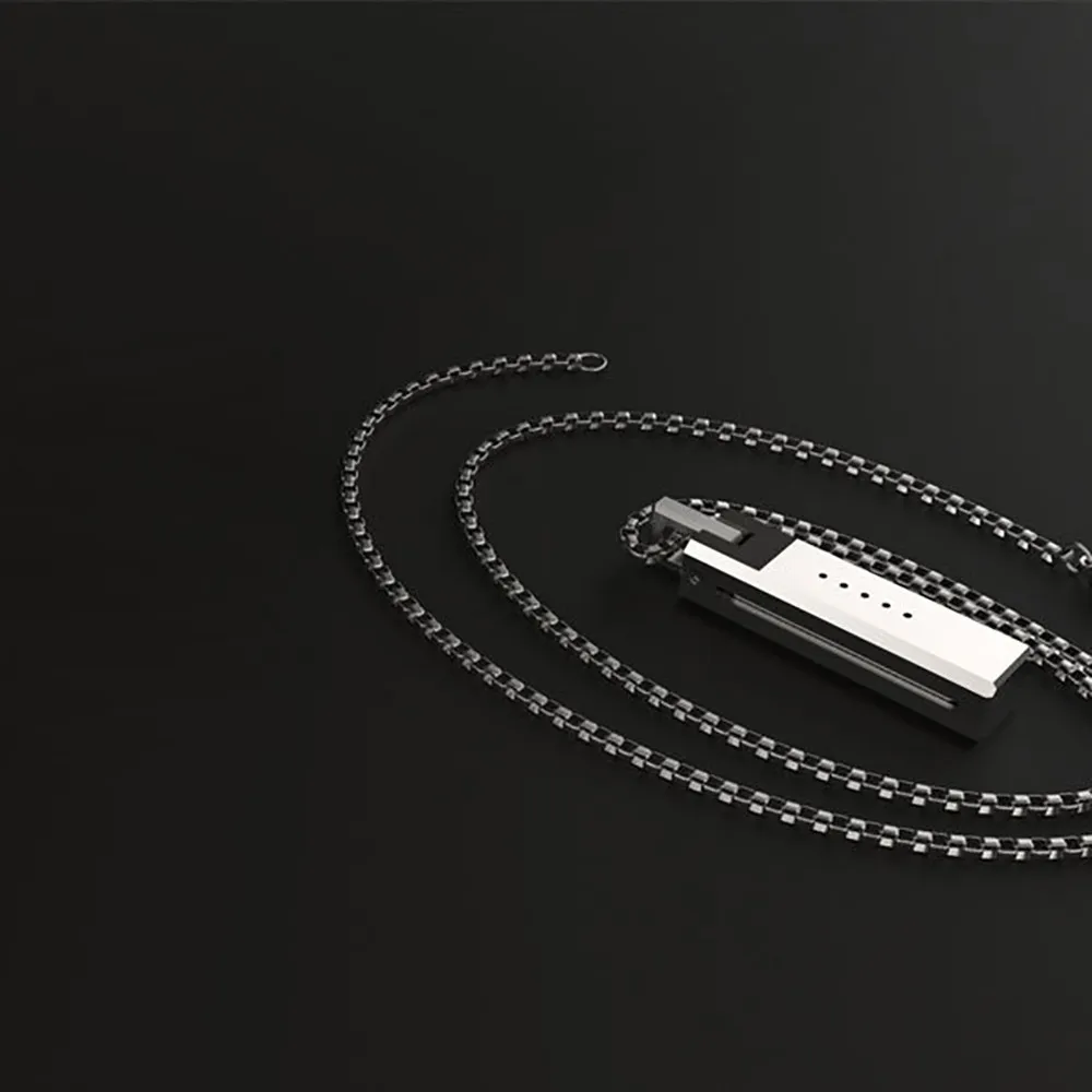 HIPERDEAL уникальная металлическая подвеска для ожерелья магнитный держатель цепи для Fitbit Flex 2 Band
