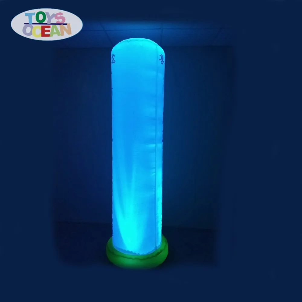 

2m/2.5m/3m Attractive LED Tube Inflatable Air Pillar Column for Party and Event Stage Lighting Decoration Advertising Promotion