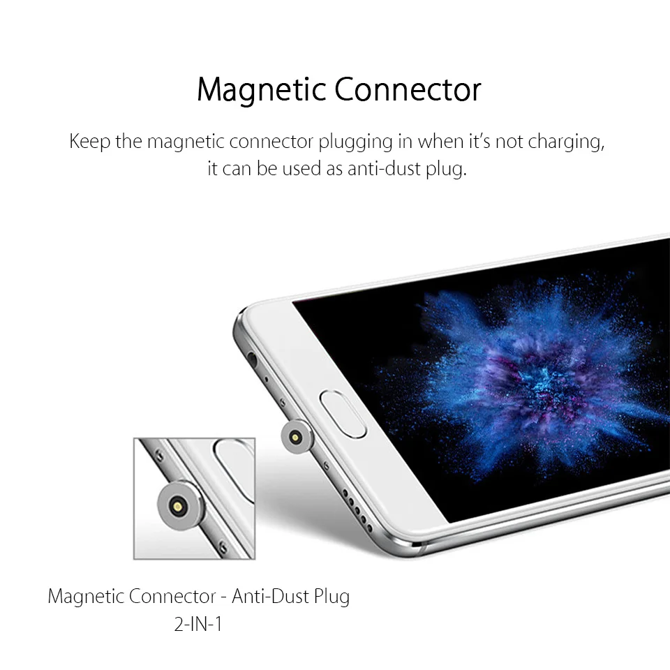 magnetic connector - anti dust plug
