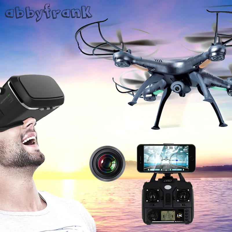 Abbyfrank x5c 2mp Радиоуправляемый Дрон с Камера плоскости HD Drone 2.4 г RC Игрушечные лошадки