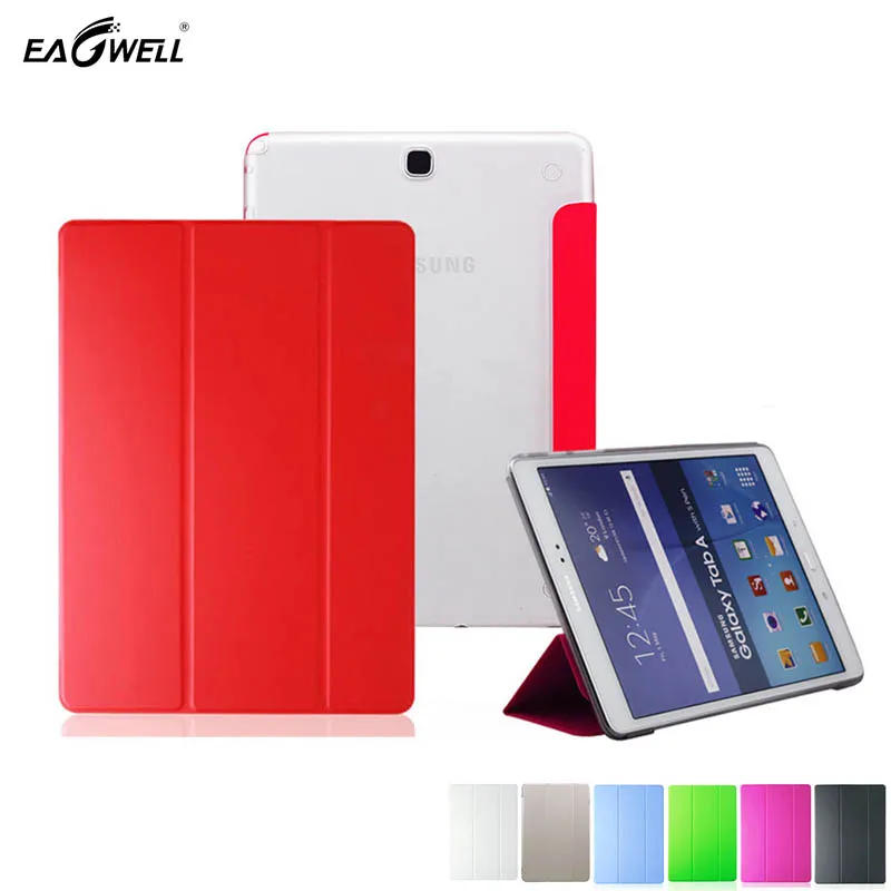 Leather Cover Case For Samsung Galaxy Tab A 9.7 T555 T550 9.7" Tablet