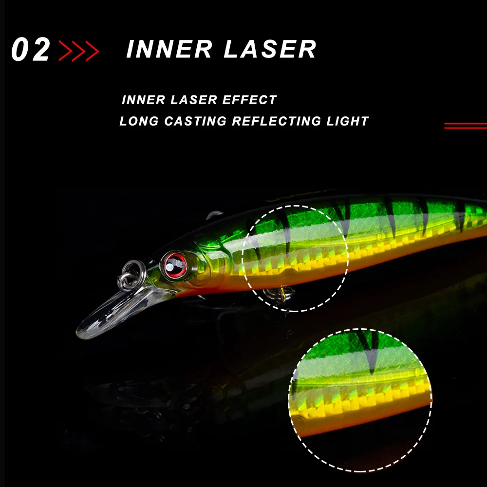 Noeby Minnow жесткая приманка для рыбалки 100mm13.6g 120mm22.0g Морская рыбалка Pesca японские