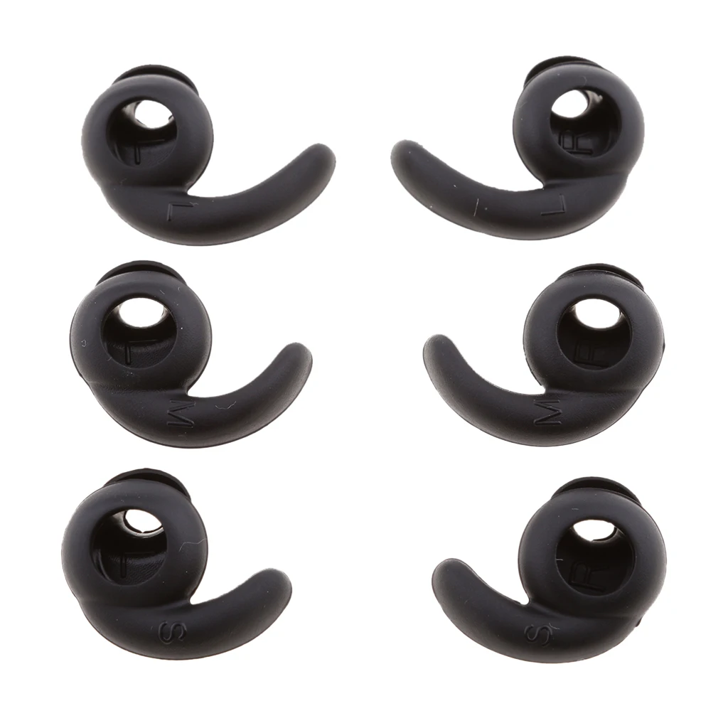 

Replacement Earbuds for JBL Synchros Reflect BT & Mini BT Earphone Black