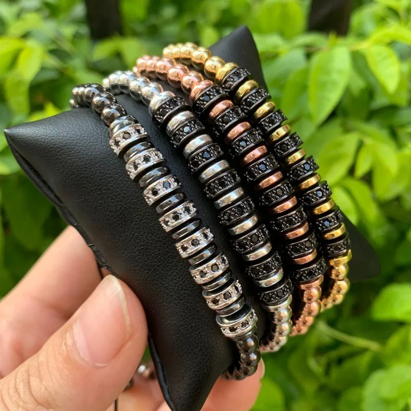 

2019 New Luxury Charm Bracelet Men Women Fashion Braided Macrame Rope Adjustable Bead Bracelet For Men Women Jewelry Gift