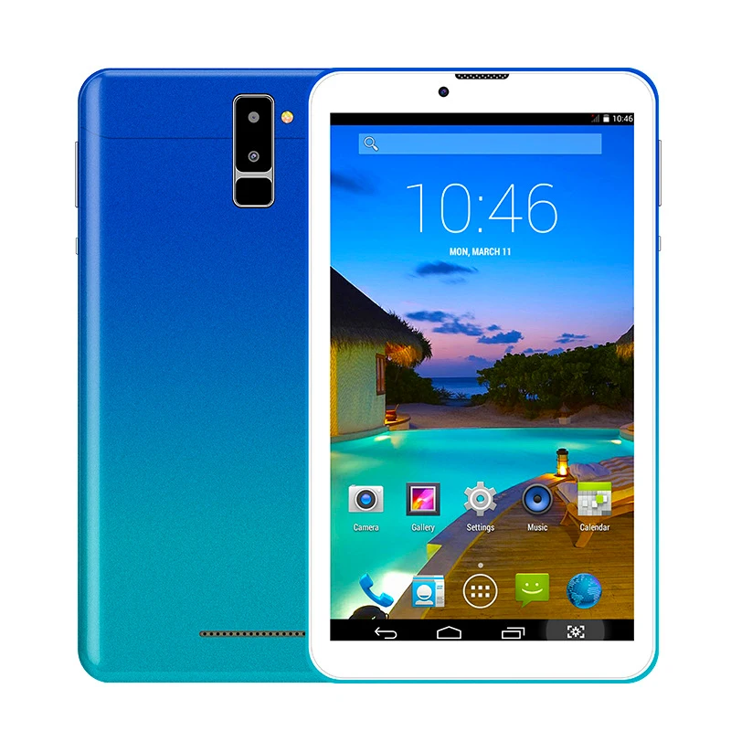  Ultra Slim Android 7.0 3G Dual SIM Phone Call Tablet PC MT8321 A7 Quad Core 1GB RAM 8GB ROM 7 Inch 