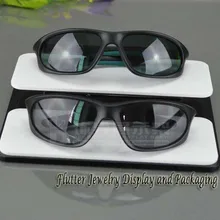 Высокое качество акриловая подставка для демонстрации очков стоят 2-Слои очки показывающие Desktop браслет держатель Цепочки и ожерелья Витрина Полка для часов