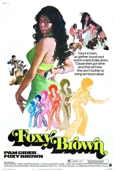 

Foxy Brown Movie POSTER (1974) SILK POSTER Decorative painting 24x36inch