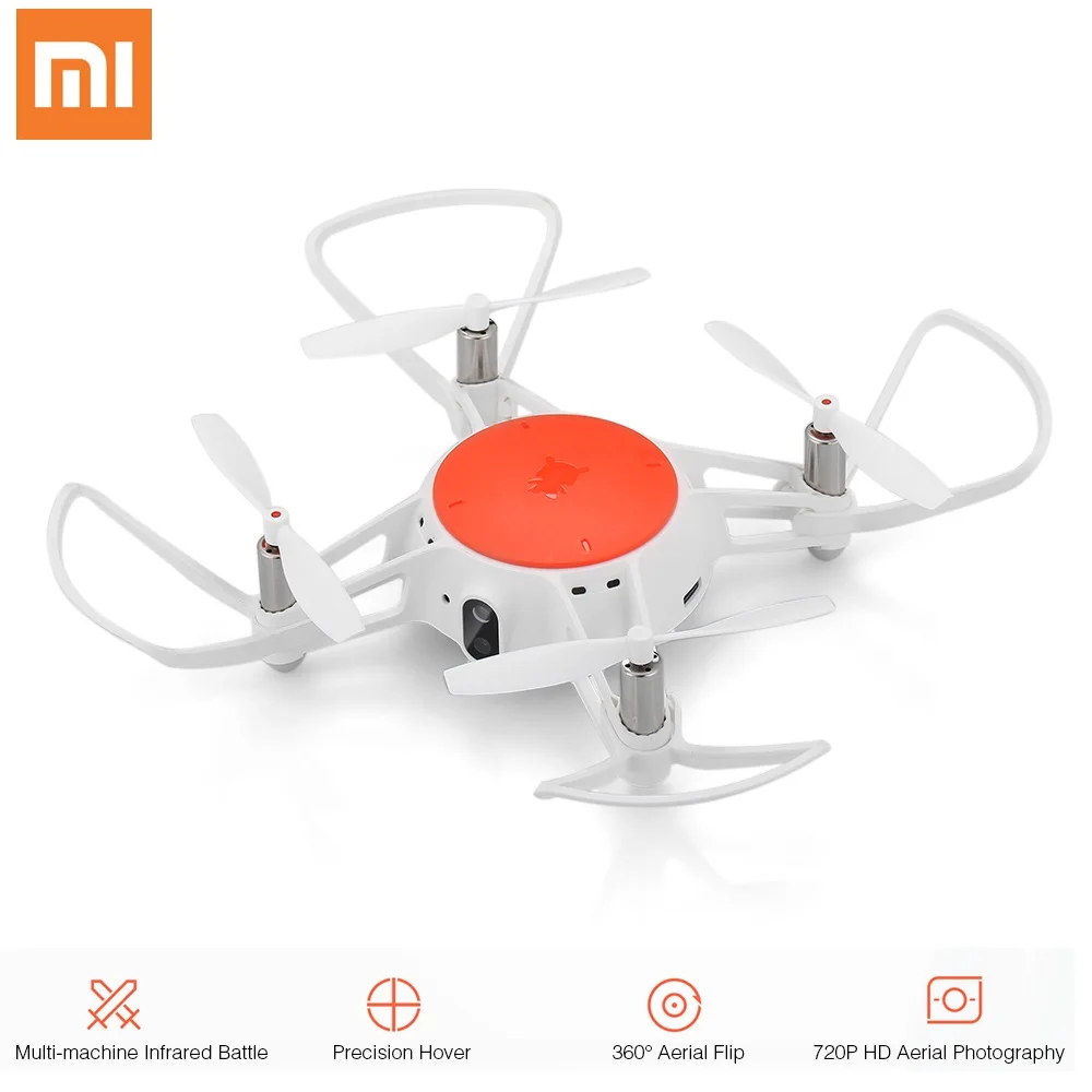 

Xiaomi MITU Mini RC Camera Drones WiFi Remote Control FPV 720P HD Multi-machine Infrared Battle Quadcopter BNF Version