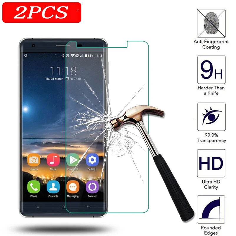 Закаленное стекло 9H для Oukitel U25 C5 Pro K3 K5 K5000 WP5000 K8000 Mix 2 C3 C4 K4000 PLUS шт. защитная пленка