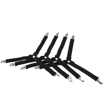 

Adjustable Triangle Bed Sheet Fasteners Elastic Triangle Bed Sheet Cover Corner Holder Clip Fasteners Clothes Pegs 4PC/Set